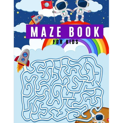 Maze Book For Kids: Best Maze Books For Kids - Paperback