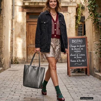 Italian Full-Grain Leather Tote Bag | Firenze