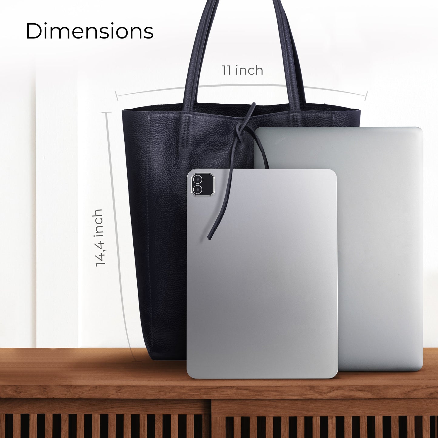 Italian Full-Grain Leather Tote Bag | Firenze