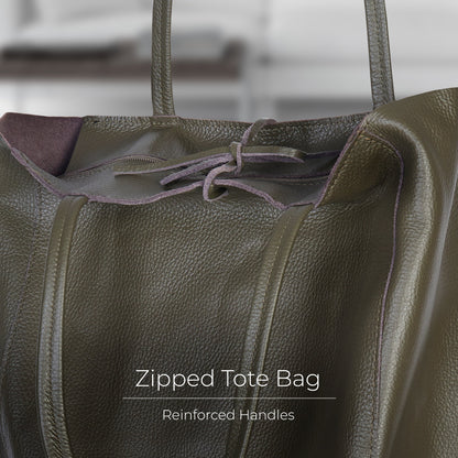 Italian Full-Grain Leather Tote Bag | Firenze