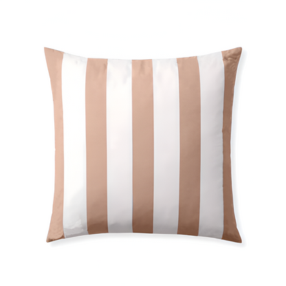 400TC Stripe Border Frame Cotton Sateen Duvet Cover Set