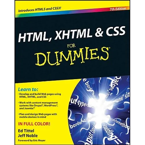 Html, XHTML and CSS for Dummies - Paperback