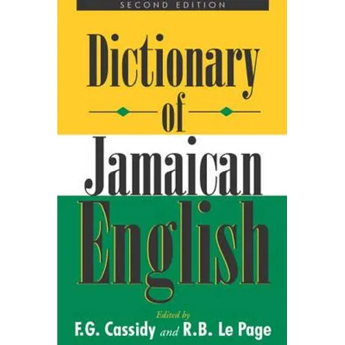 Dictionary of Jamaican English - Paperback