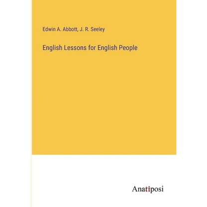 English Lessons for English People - Paperback