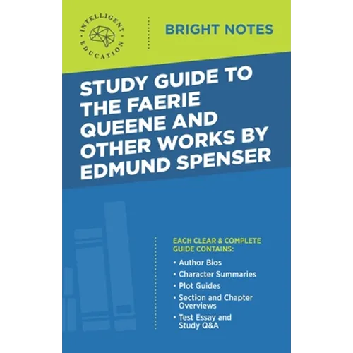 Study Guide to The Faerie Queene and Other Works by Edmund Spenser - Paperback