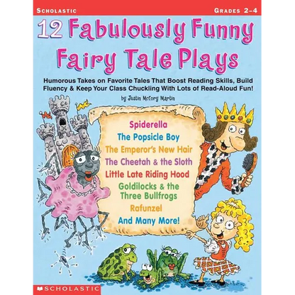 12 Fabulously Funny Fairy Tale Plays - Paperback