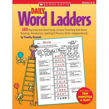 Daily Word Ladders: Grades 2-3 - Paperback