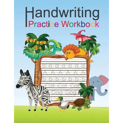 Handwriting practice Workbook: Handwriting Workbook For Kids letter tracing book and writing practice book for beginner kids to learn writing and Dev - Paperback
