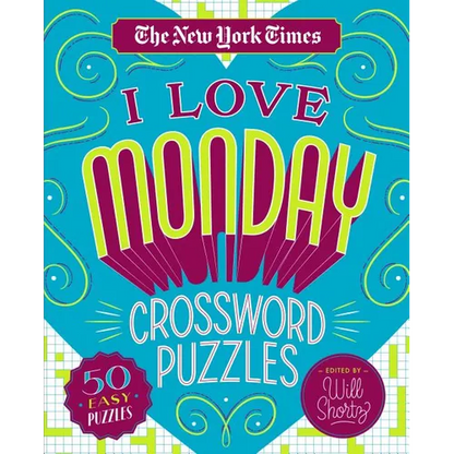 The New York Times I Love Monday Crossword Puzzles: 50 Easy Puzzles - Spiral