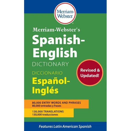 Merriam-Webster's Spanish-English Dictionary - Mass Market Paperbound