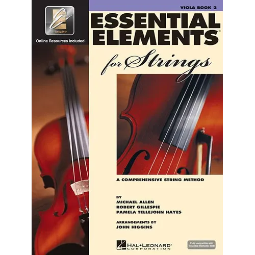 Essential Elements for Strings Viola Book 2 W/Eei Comprehensive Viola Method for Beginner and in - Paperback