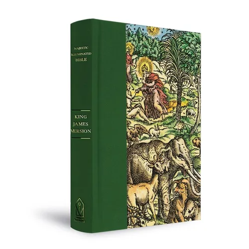 KJV Majestic Illuminated Bible - Hardcover
