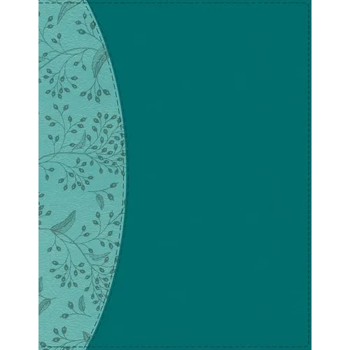 Niv, Beautiful Word Bible, Updated Edition, Peel/Stick Bible Tabs, Leathersoft, Teal, Red Letter, Comfort Print: 600+ Full-Color Illustrated Verses - Imitation Leather