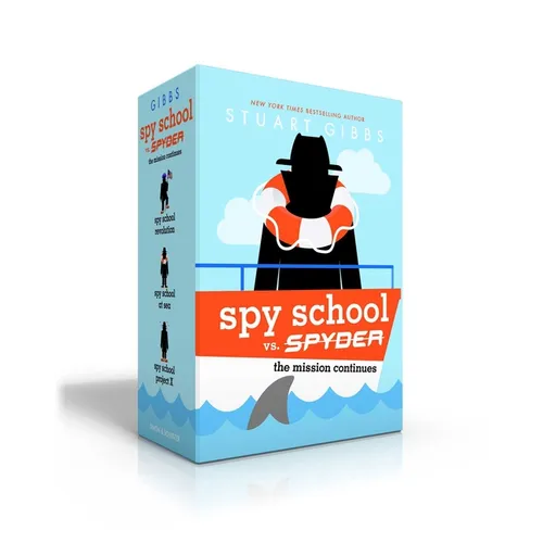 Spy School vs. Spyder (Boxed Set): The Mission Continues (Spy School Revolution; Spy School at Sea; Spy School Project X) - Hardcover