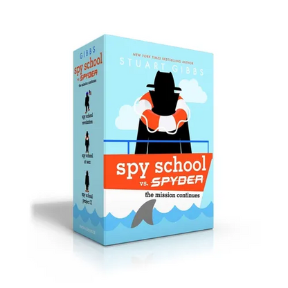 Spy School vs. Spyder (Boxed Set): The Mission Continues (Spy School Revolution; Spy School at Sea; Spy School Project X) - Hardcover
