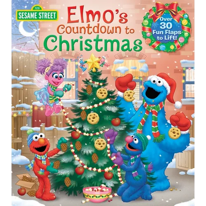 Elmo's Countdown to Christmas (Sesame Street) - Board Book