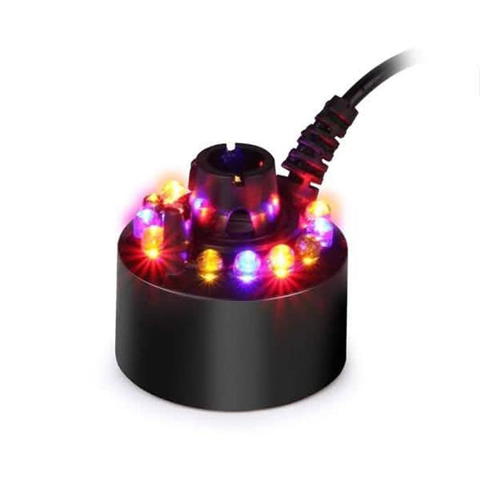 Ultrasonic Humidifier Mist Maker Fogger with 12 LED