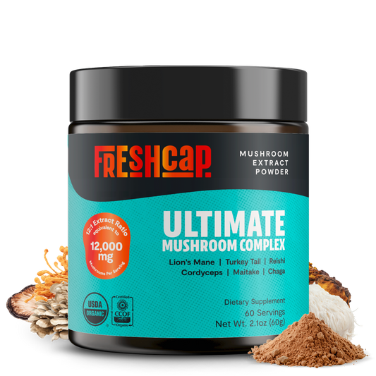 Organic Mushroom Extract Powder Blend