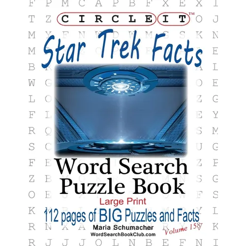 Circle It, Star Trek Facts, Word Search, Puzzle Book - Paperback