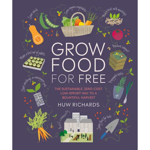 Grow Food for Free: The Sustainable, Zero-Cost, Low-Effort Way to a Bountiful Harvest - Paperback