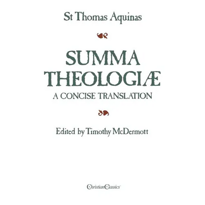 Summa Theologiae: A Concise Translation - Paperback