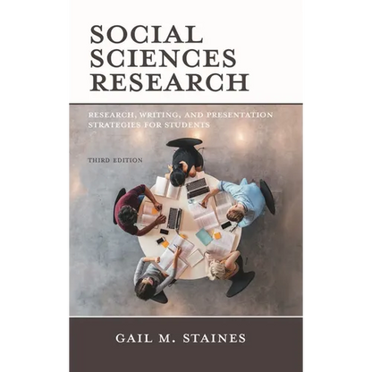Social Sciences Research: Research, Writing, and Presentation Strategies for Students - Hardcover