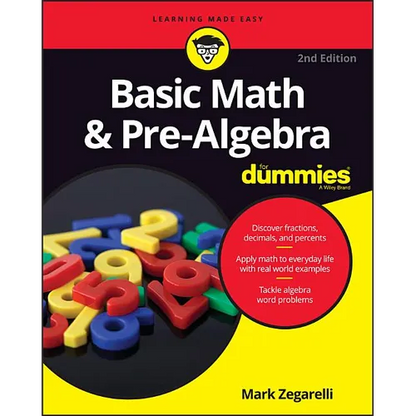 Basic Math & Pre-Algebra for Dummies - Paperback