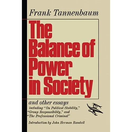 The Balance of Power in Society - Paperback