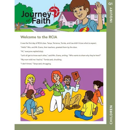 Journey of Faith for Children, Inquiry - Loose Leaf