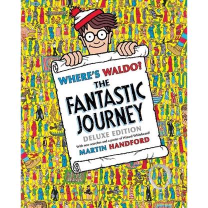 Where's Waldo? the Fantastic Journey: Deluxe Edition with New Searches and Collectible Poster (a Hidden Object Activity Book with Search & Find Puzzle - Hardcover