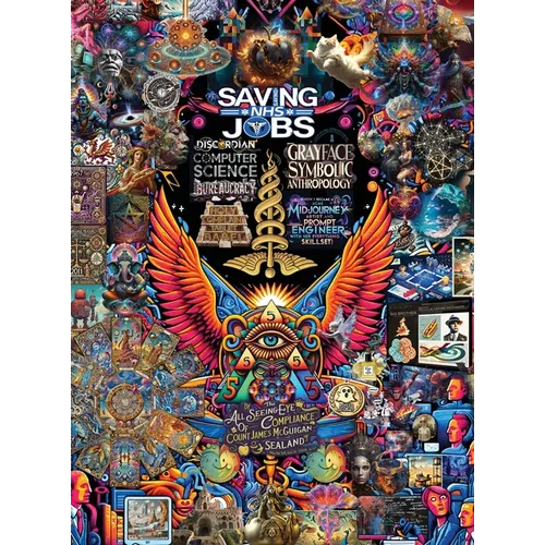 Saving NHS Jobs: Discordian Computer Science Bureaucracy - Grayface Symbolic Anthropology - Holy Complaint Tablet of Babel (or how I became a MidJourn - Hardcover