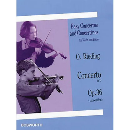Concerto in D, Op. 36: Easy Concertos and Concertinos Series for Violin and Piano - Paperback