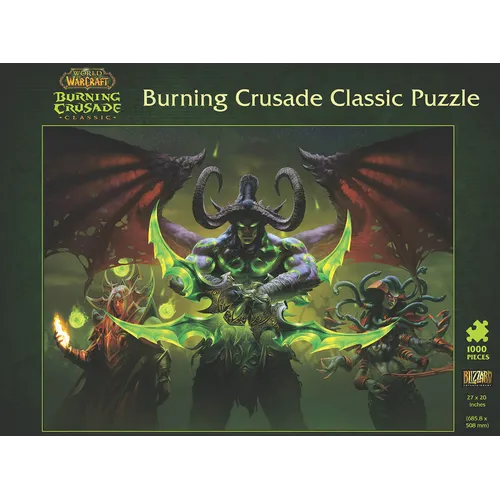 World of Warcraft: Burning Crusade Classic Puzzle - Hardcover