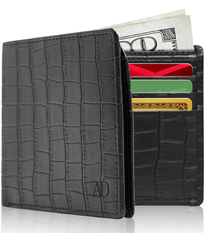 Vegan Leather Bifold Wallet