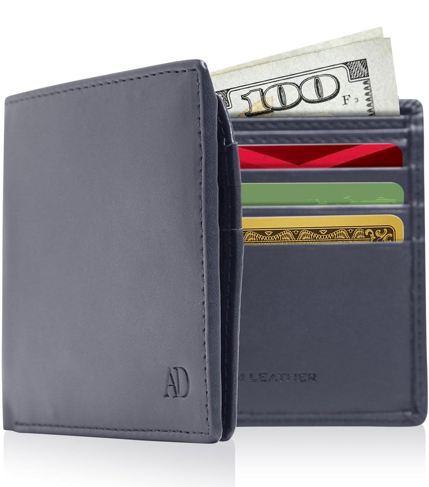 Vegan Leather Bifold Wallet