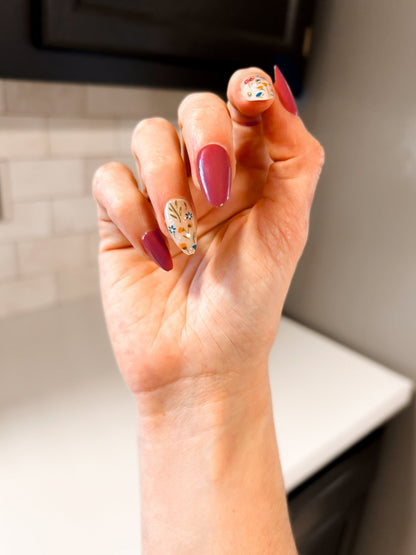 “Vintage Soul, Modern Heart” Press-On Nail Kit