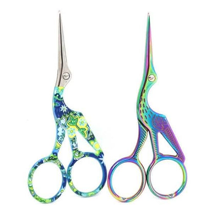 Vintage Style Stork Crane Scissors