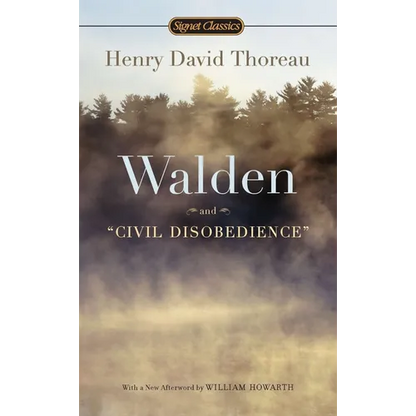 Walden and Civil Disobedience - Mass Market Paperbound