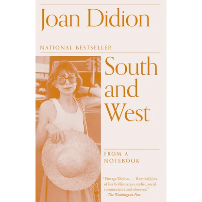 South and West: From a Notebook - Paperback