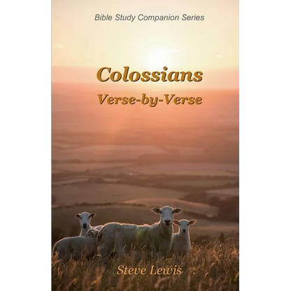 Colossians Verse-by-Verse - Paperback