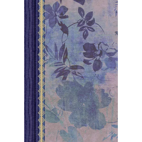 Rvr 1960 Biblia de Estudio Para Mujeres, Azul Floreado Tela Impresa - Hardcover