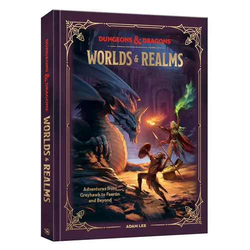 Dungeons & Dragons Worlds & Realms: Adventures from Greyhawk to Faerã»n and Beyond - Hardcover