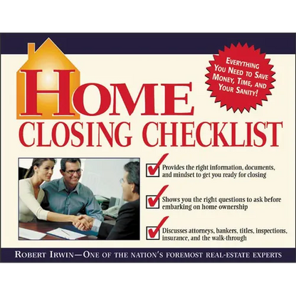 Home Closing Checklist - Paperback