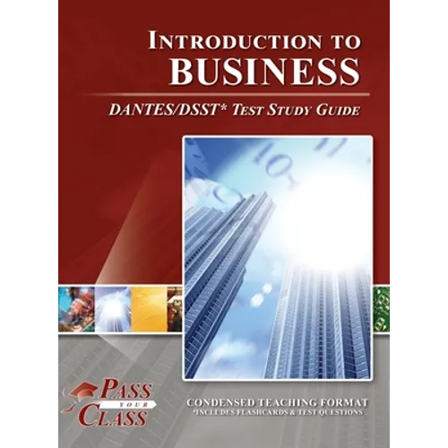 Introduction to Business DANTES / DSST Test Study Guide - Hardcover