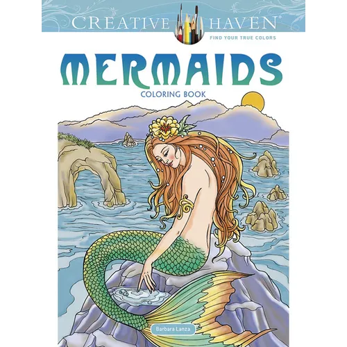 Creative Haven Mermaids Coloring Book - Paperback