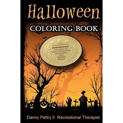 Halloween Coloring Book: Approved for adults who color for pleasure and stress relief - Paperback