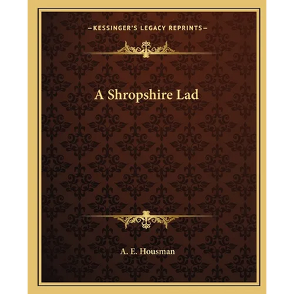 A Shropshire Lad - Paperback