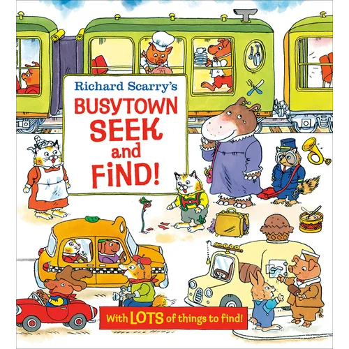 Richard Scarry's Busytown Seek and Find! - Board Book