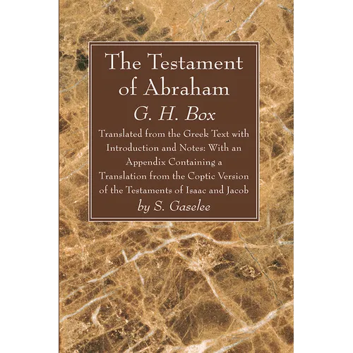 The Testament of Abraham - Hardcover
