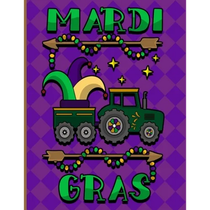 Mardi Gras: Mardi Gras Kids Book New Orleans Coloring Book A Cute Collection of Fun and Easy Children's Coloring Pages Filled With - Paperback